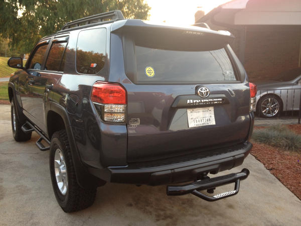 Hitch Step Installed
