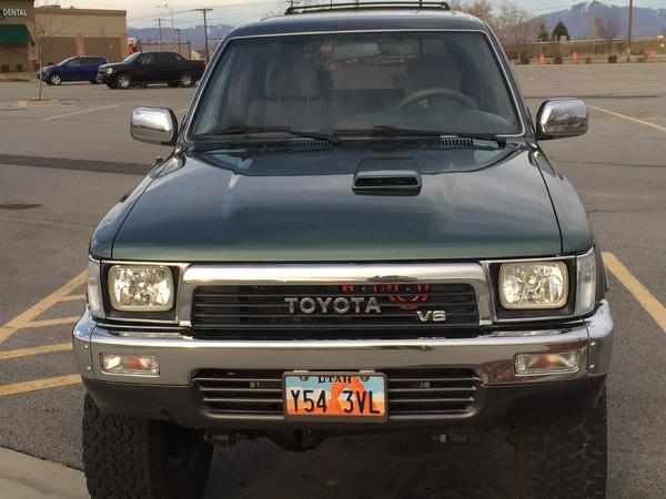 Hood scoop from a Datsun 300ZX installed by Bonomo Paint & Body in West Jordan, Utah