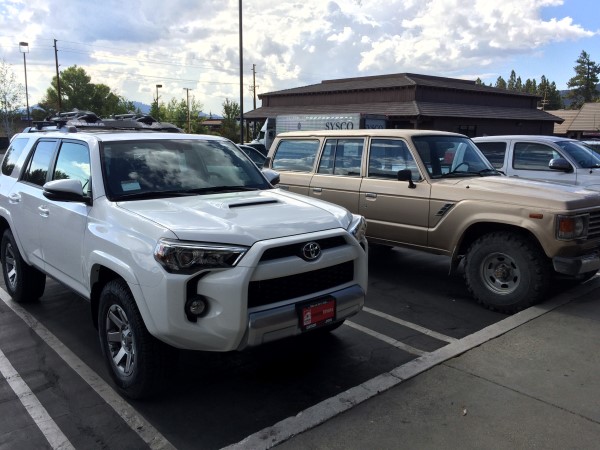 Hopefully I'll still have it when my 4Runner is the cool, older car next to the new Toyota 4x4 SUV.