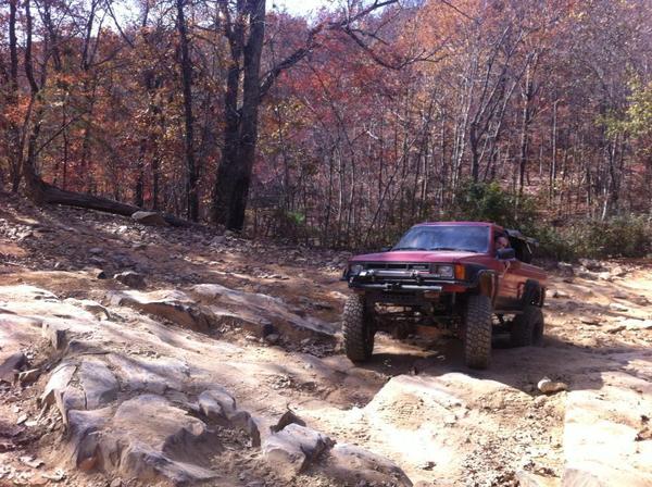 horunner on rock pile