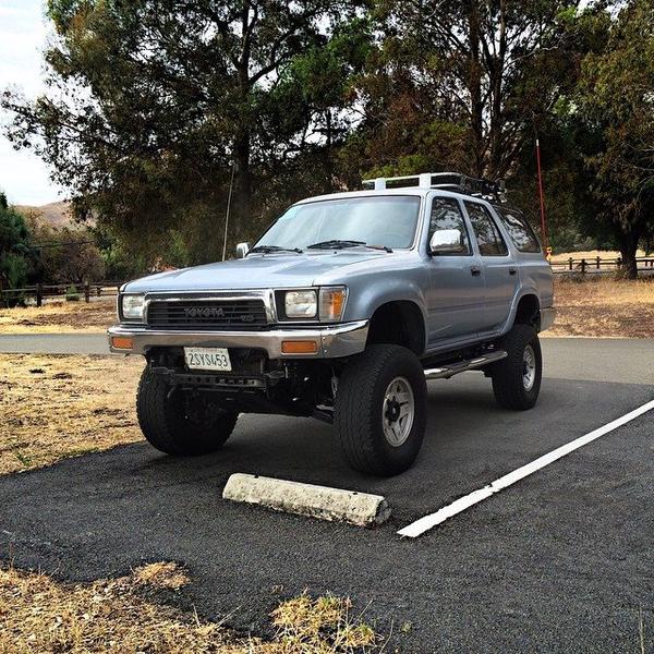 how the 4Runner sat with BJ spacers and coils.
Just installed my CB radio and Antenna