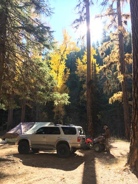 hunting camp in eastern oregon