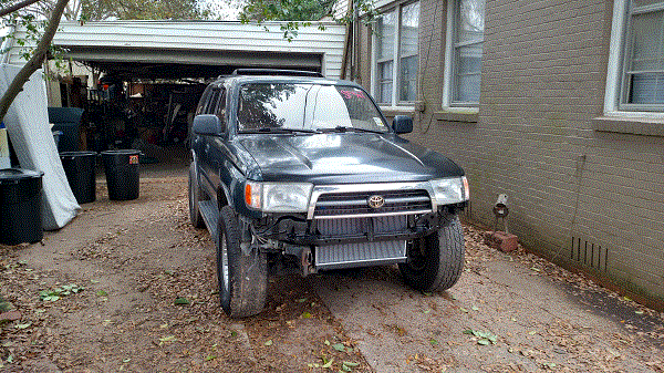 I almost have it back together from the November wreck.