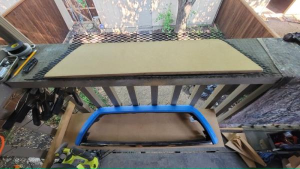 I cut the mesh before bending it. Don't do this. Bend 1st, then cut.