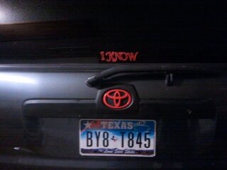 I didn't like the fact that the back didn't match the front so i painted it one evening