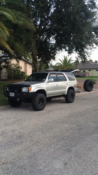 I fabricated and welded a tire carrier out of aluminum at work in my spare time as well.
