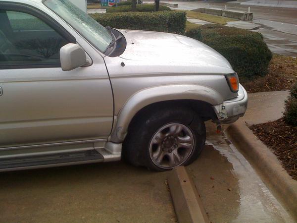 i fought the wall and the wall won...