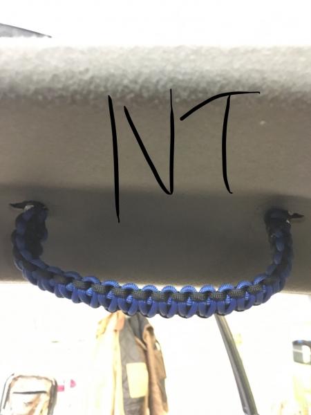 I love having this grab handle on the drivers side, the truck originally did not have a grab handle in this spot. I added this handle for getting in a