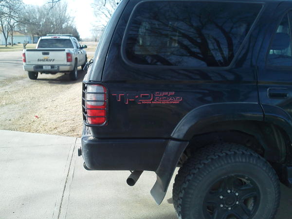 I picked up a set of brush guards for the tail lights. They feel pretty solid!