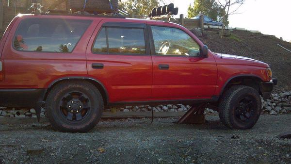 i see space in that wheel well for a bigger tire!