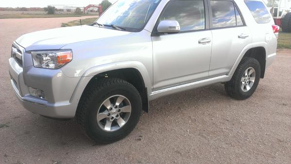 ICON lift installed & LR UCA's