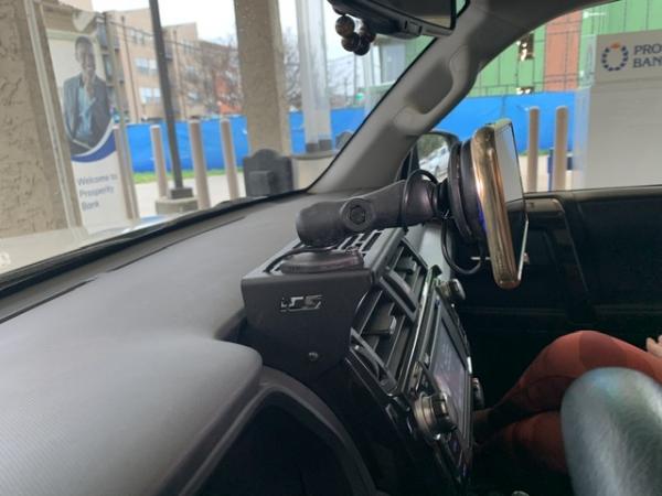 ICS dash mount