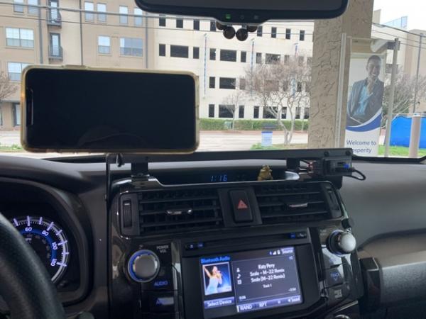 ICS dash mount