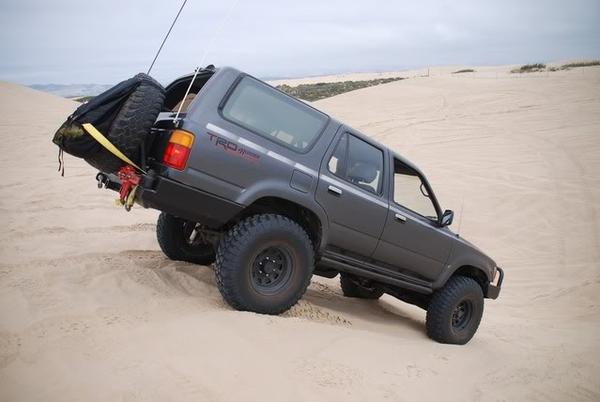im looking for a cool rear bumper with a tire/gas can and high lift jack holder.
