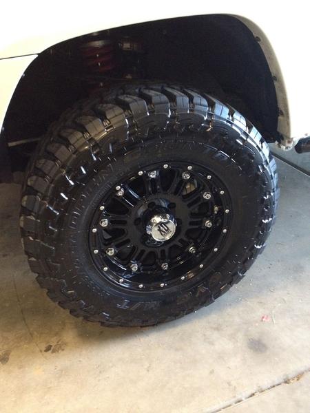 I'm probably losing trail cred since my mud terrains are very shiny and I polished the wheels but it is also my daily driver...