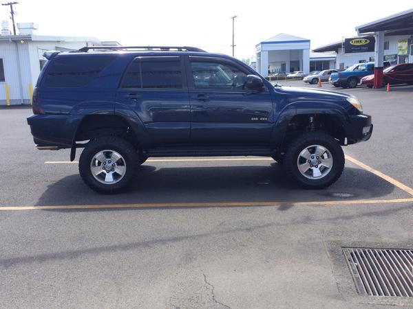 images heel alignment... Sitting at 7-1/2".. Super stoked .. First procomp on the big island of Hawaii.. First lifted V8 AWD