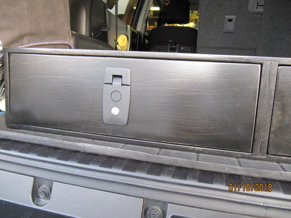 IMG 5347 Finished with Goose gear compression latches
 These hold the drawer tight to keep it from rattling.