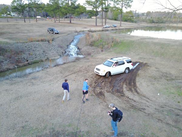 IMG 8005

Horrible quality, but this is my friend's 2wd sequoia stuck. 

Trying to follow the only 4wd vehicles of the trip