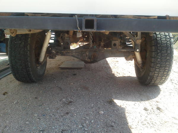 IMG rear view with custom bumper