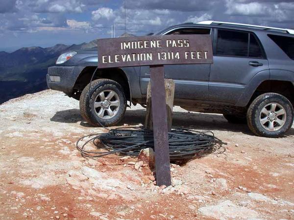Imogene Pass 13114 ft