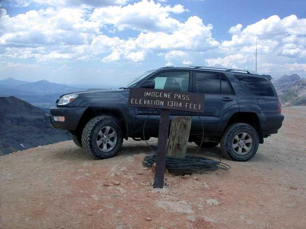 Imogene Pass with new shoes