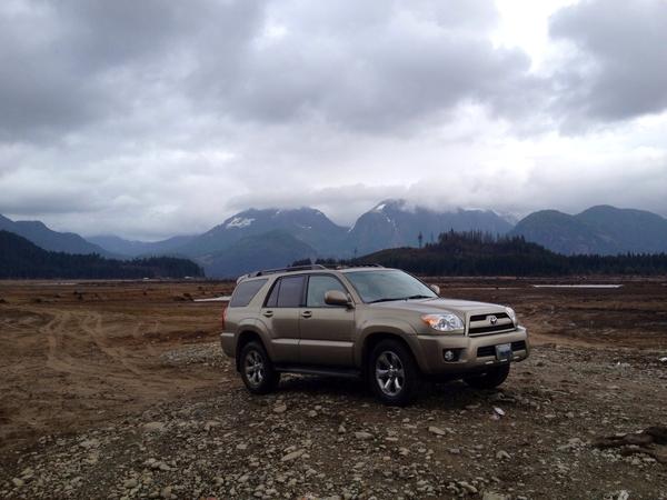 In the mountains of British Columbia