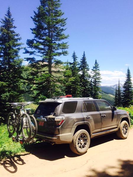 In the Mountains.  You can see all the fun...er...I mean dirt.