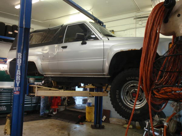 In the shop