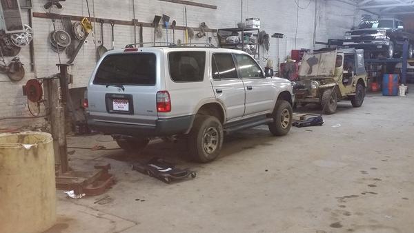 in the shop