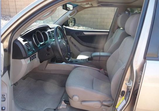 inside side - 2009 Toyota 4Runner SR5 Sport