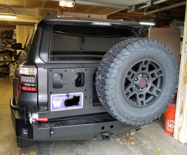 Inspecting the location for the License plate LED's