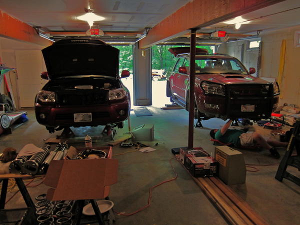 Installation day with Emelianenkov