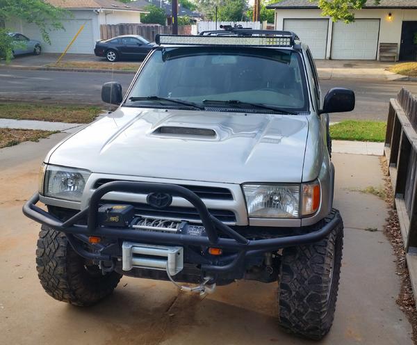 Installed a light bar.