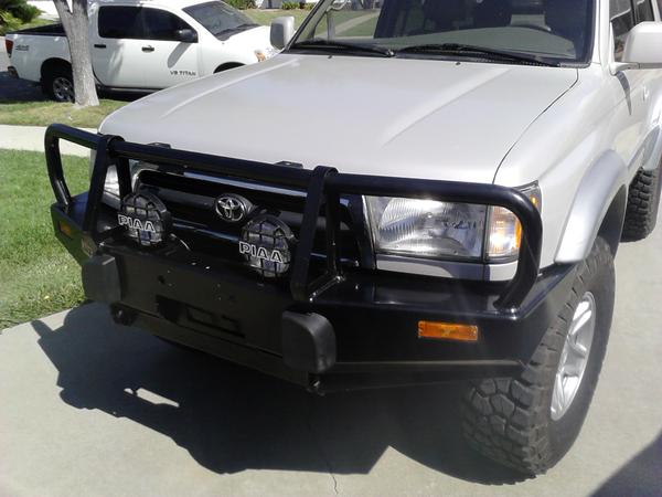 Installed ARB Bumper Aug 2013