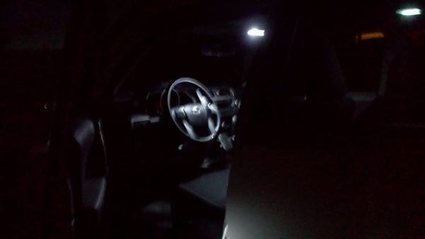 Installed Led bulbs
