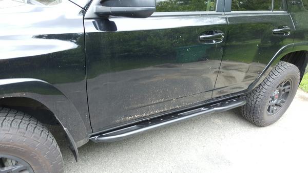 Installed MT/OPOR sliders/rock rails.