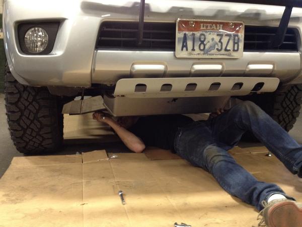Installing FJ Ricochet Full Body Skid