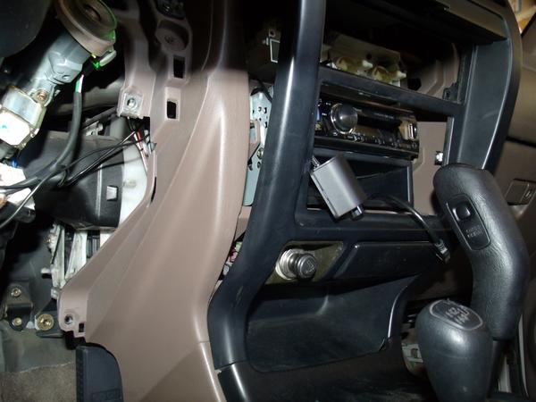 Installing the volume knob