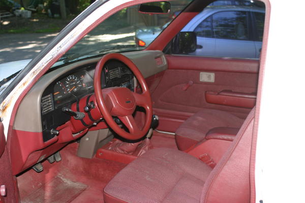 Interior from 2 trucks! VIN plate didn't match body/engine!