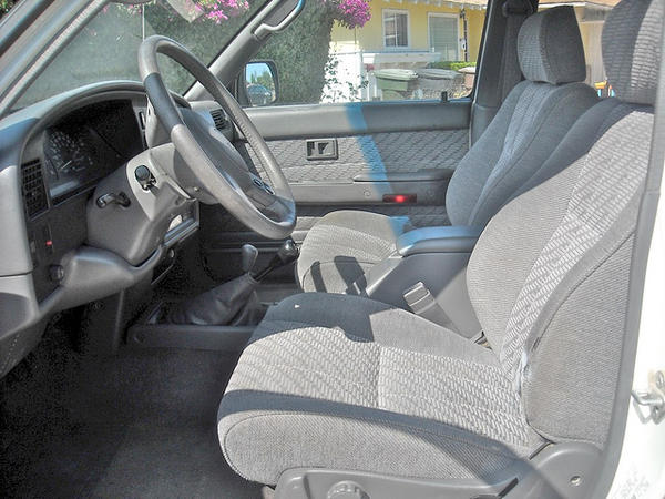 Interior...hard to believe this has 240k miles with such nice upholstery.