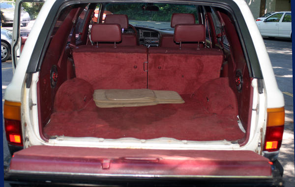 Interior was soft and pink!
