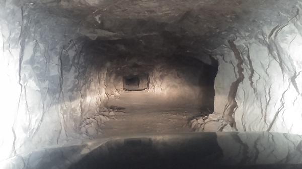Into the mine