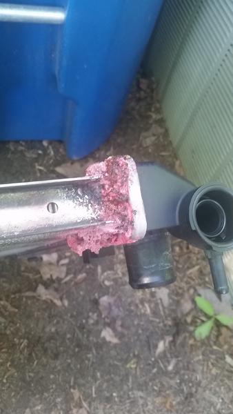 It's Alive!!

Actually, it's dead.  

Leaking Radiator