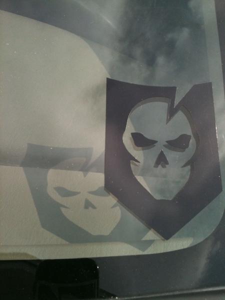 ITS Tactical window sticker.