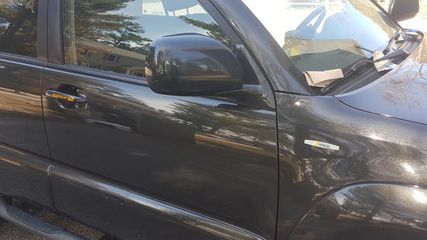 It's the small details that capture heads. Molded stripes on side badging.