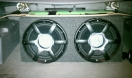 JBL 12" woofers w/ custom matches grilles
