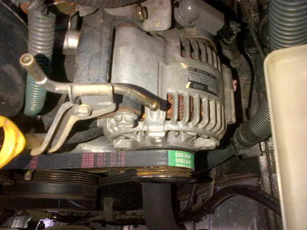 JDM Alternator installed