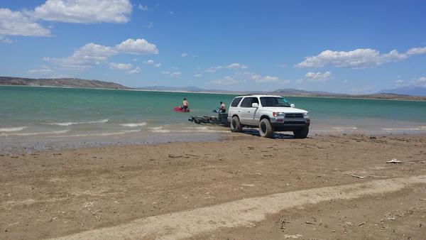 Jetskiing and camping at Yuba Lake.