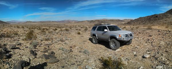 Johnson Valley watching the King of the Hammers race at a remote site