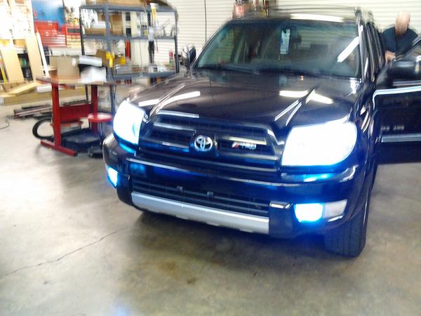just after a little window tint at the shop